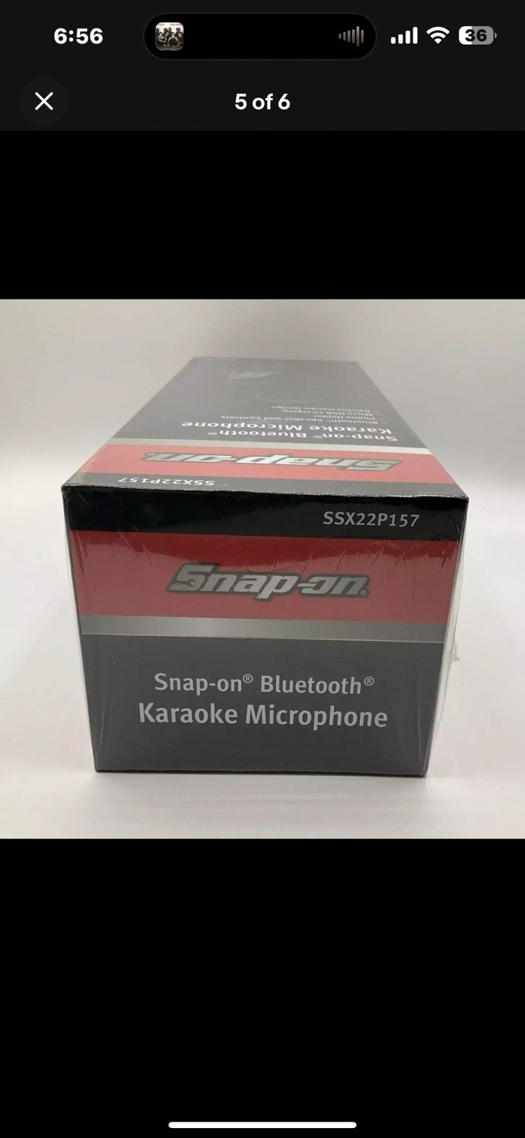 New Snap-On Bluetooth Karaoke Microphone Bluetooth Microphone SSX22P157