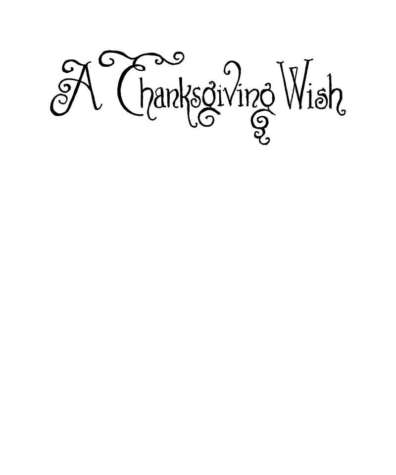 A Thanksgiving Wish Wood Mounted Rubber Stamp NORTHWOODS D11547 New