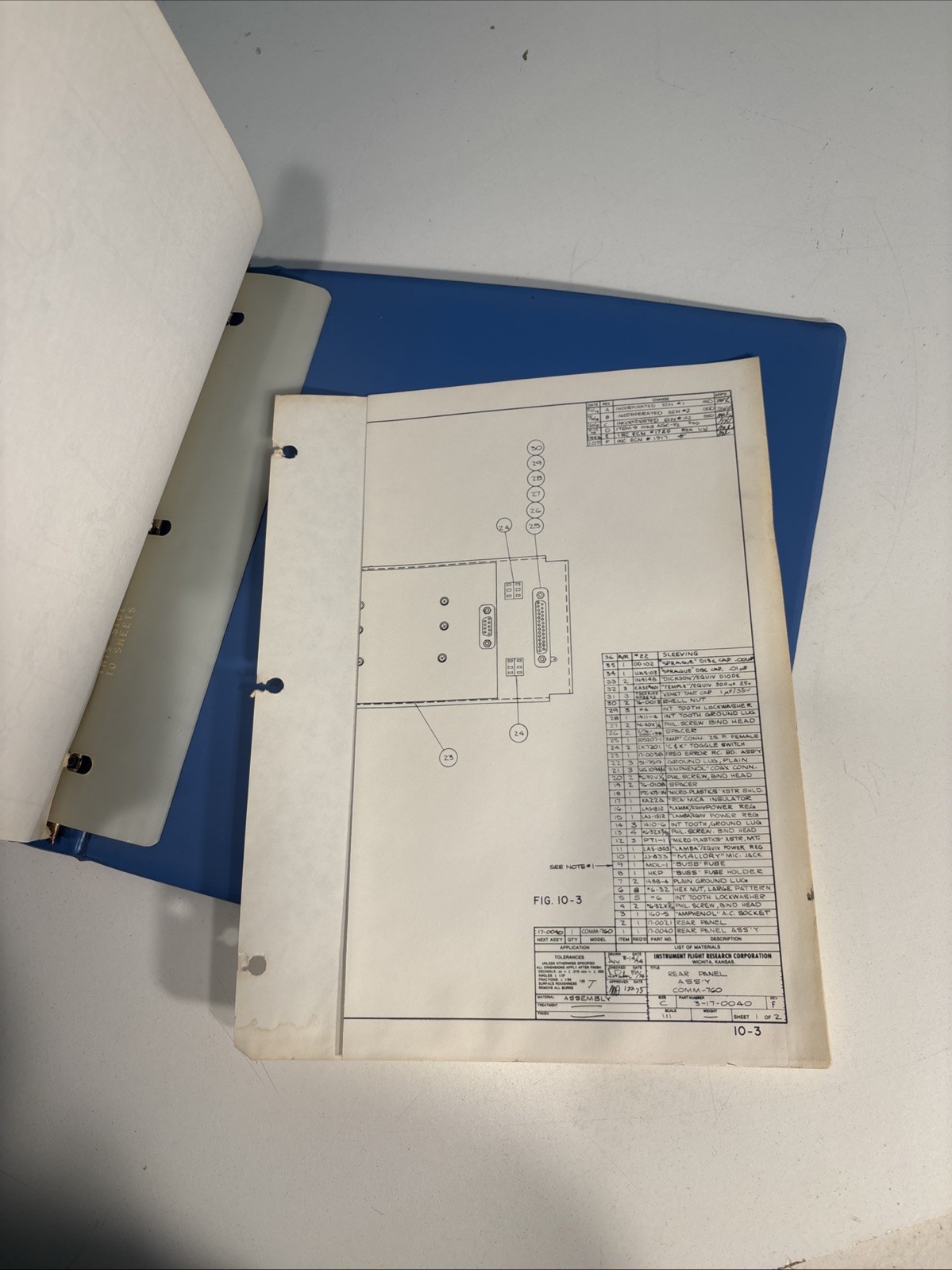 IFR COMM-760 Operation And Maintenance manual