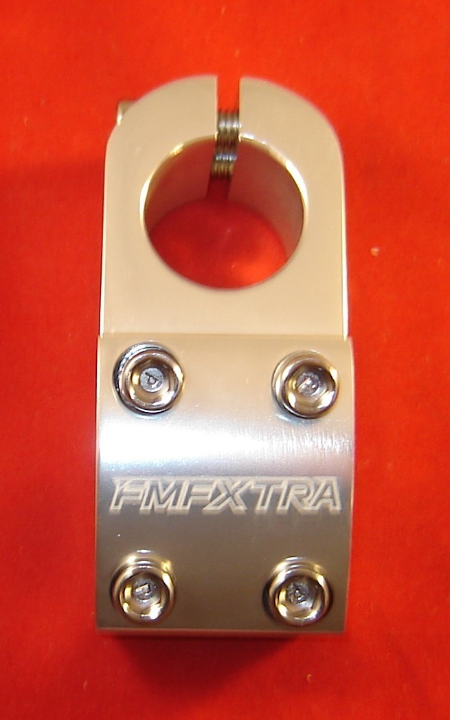 Bike Stem 1 and 1/8th Inch 28.5mm Aluminum FMFXTRA Silver