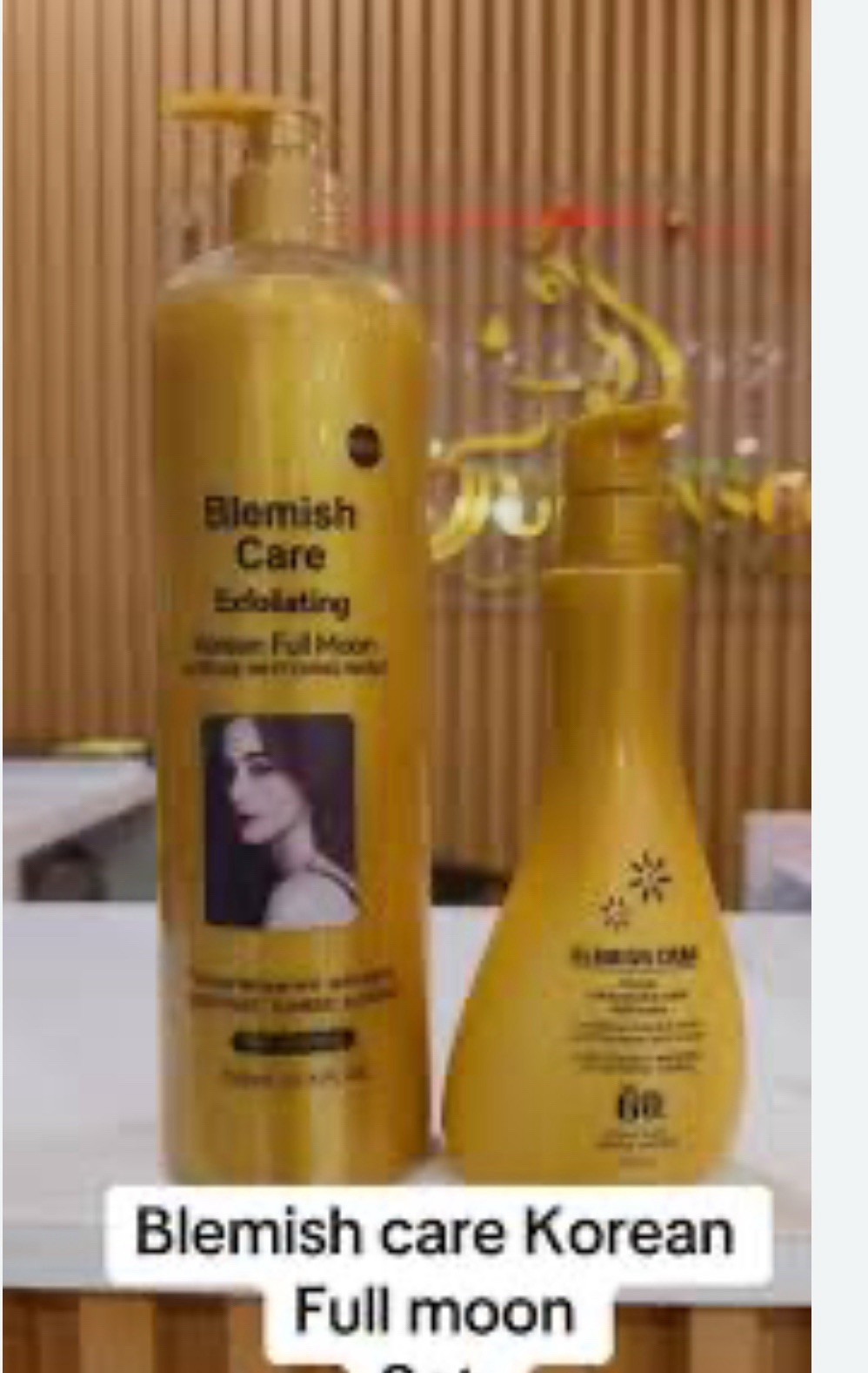 Blemish Care Korean Full Moon Set – Exfoliating + Beauty Lotion
