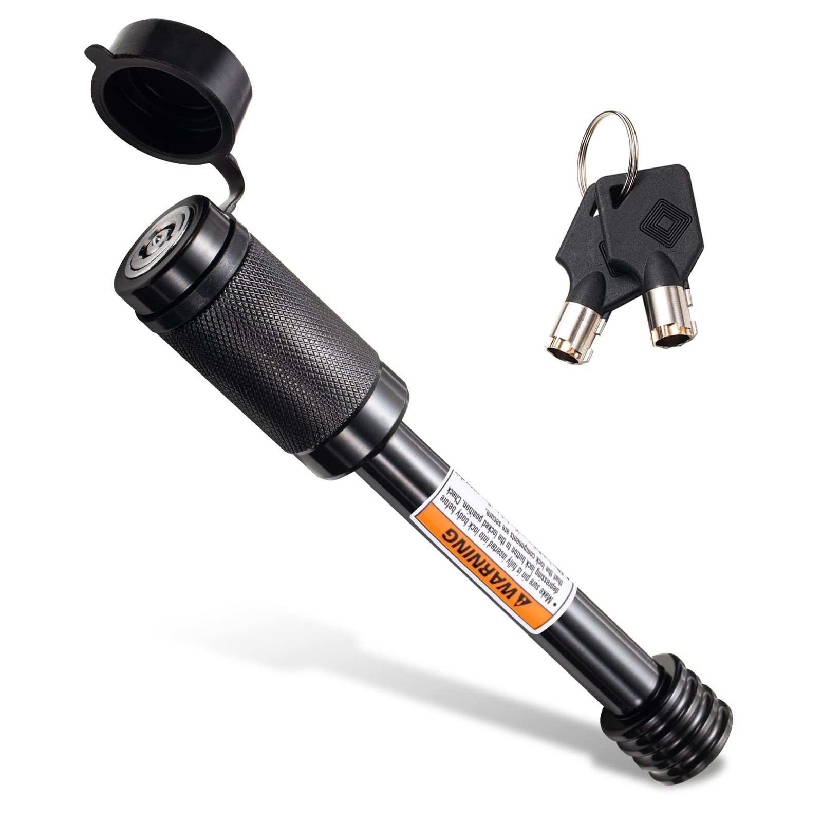 Hitch Receiver Pin Lock, Trailer Receiver Lock With 5/8" Pin For Class Iii Iv 2"