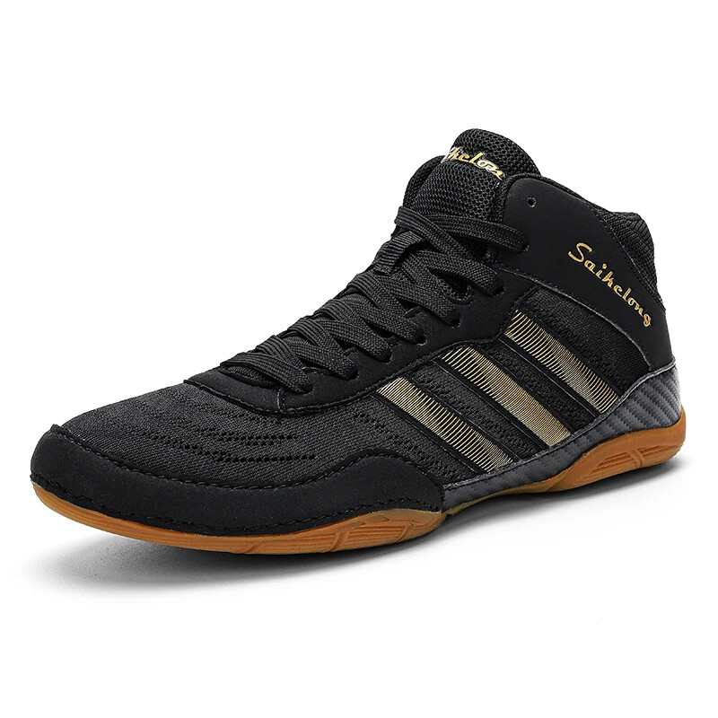 Boxing Wrestling Shoes Soft Breathable Professional Competitive Sports Sneakers