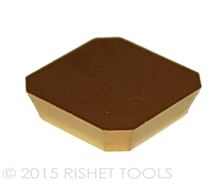 RISHET TOOLS SEAN-42 AFTN C5 Multi Layer TiN Coated Carbide Inserts (10 PCS)