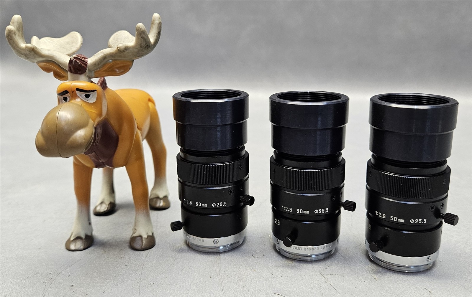 TAMRON 1:2.8 50mm Industrial Camera Lens DIA 25.5mm Lot of 3