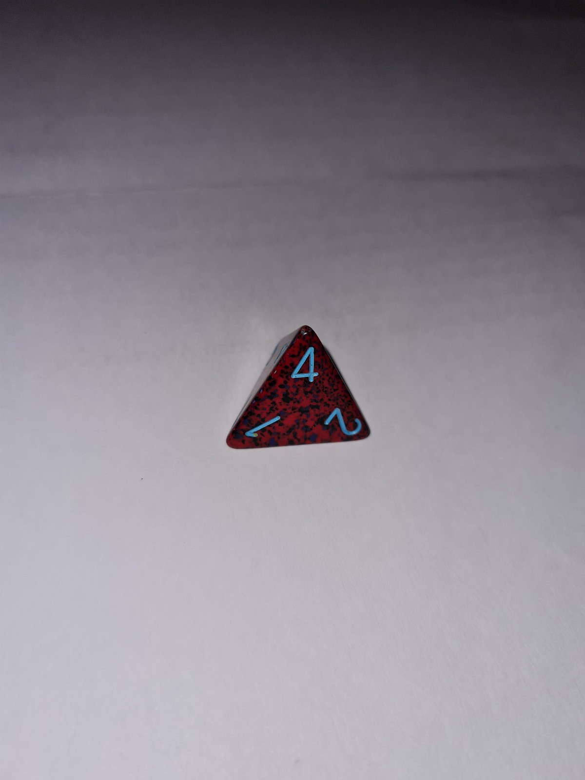 Chessex Speckled Veronica d4 - OOP dice