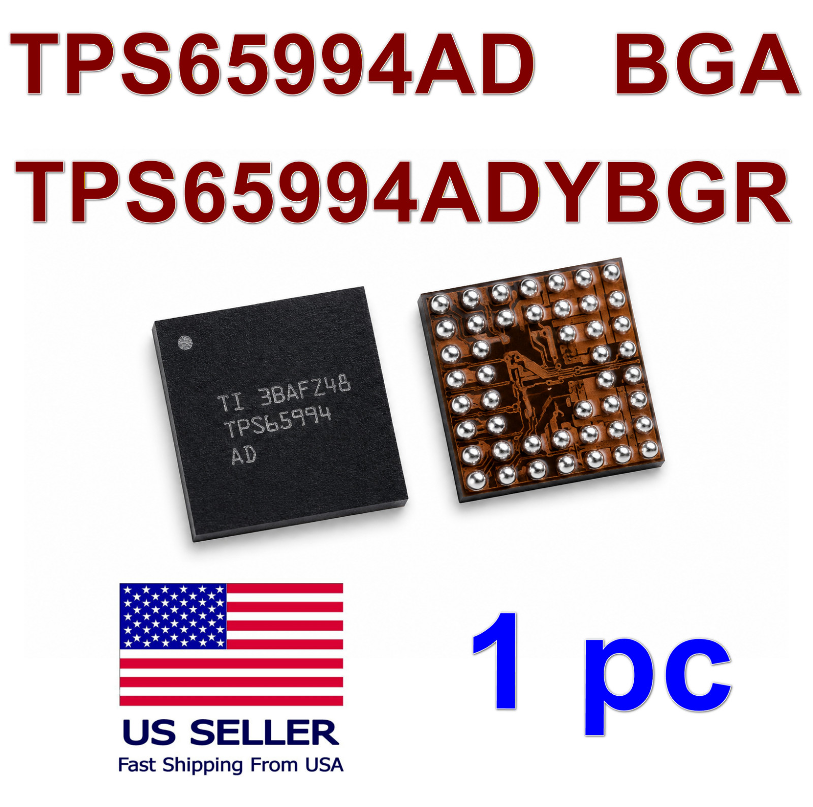 1pc NEW TPS65994AD TPS65994ADYBGR  TPS65994 BGA IC Chip FAST US SHIPPING