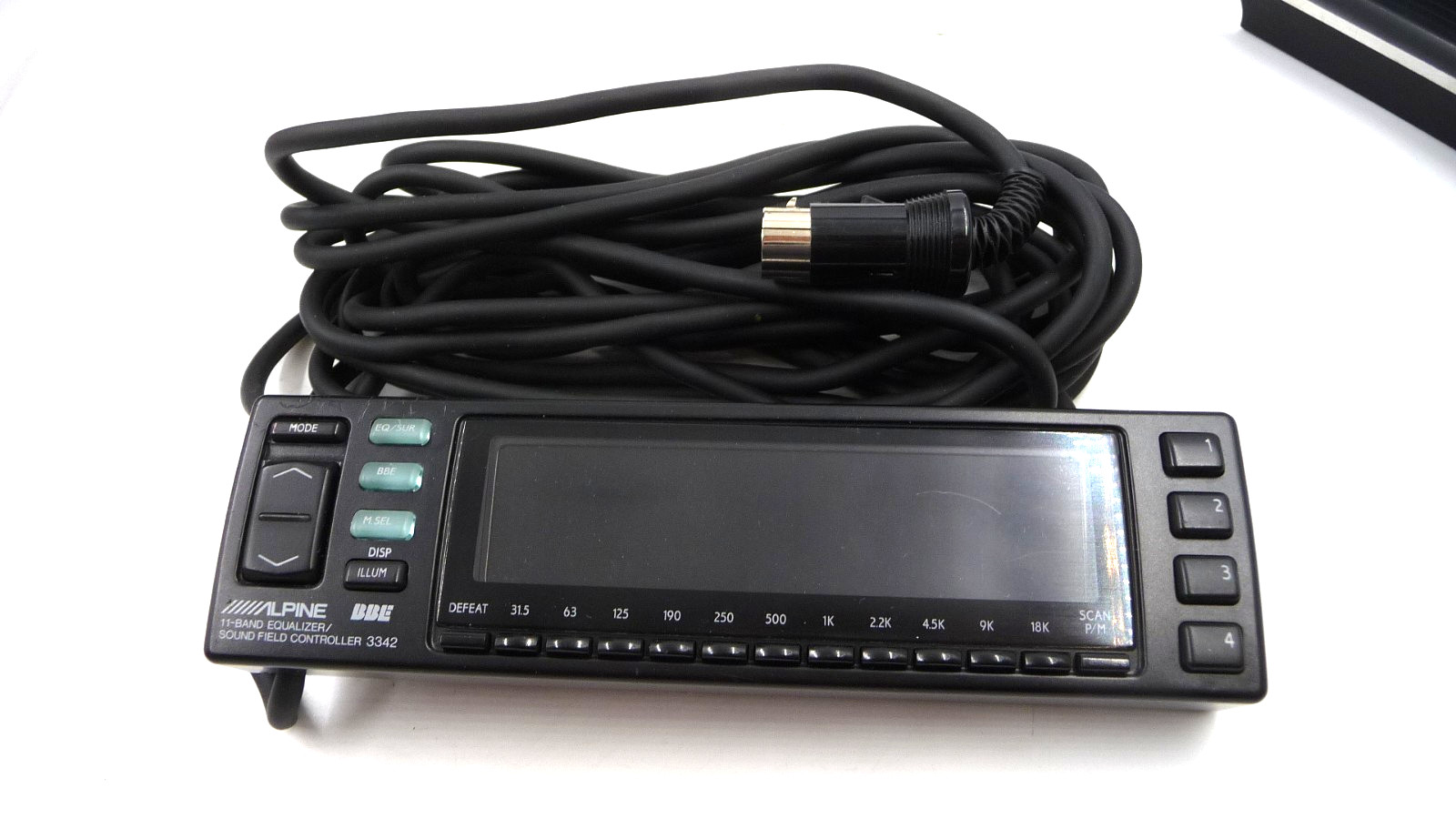 ALPINE 3342 complete in box old school equalizer preamp spectrum analyzer JAPAN