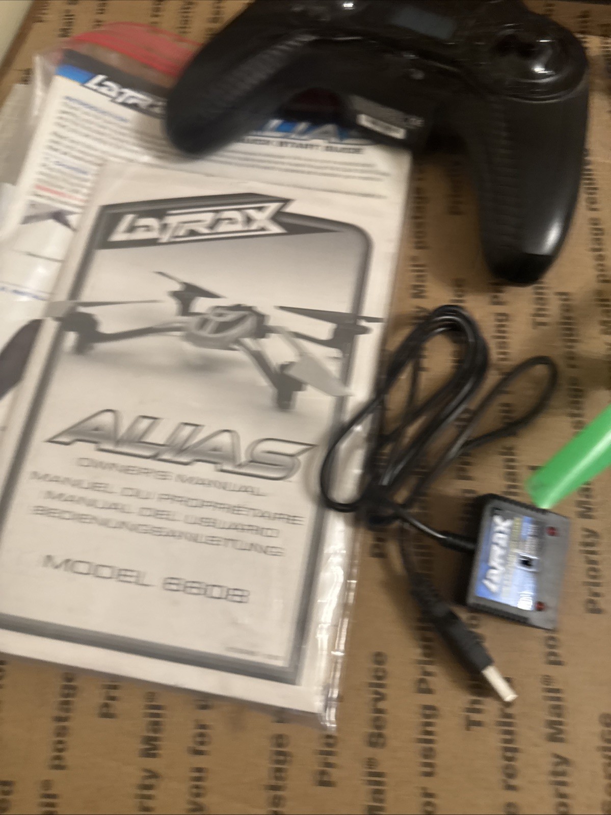 Traxxas Latrax 6608 Alias High Performance Quad Rotor Helicopter As Is Read
