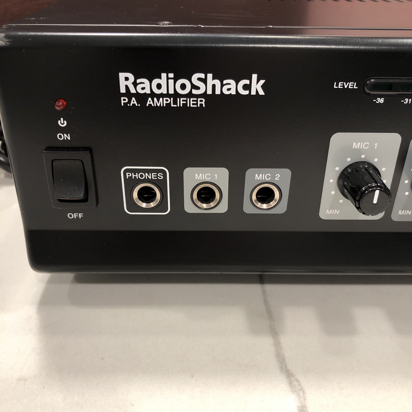 Radio Shack PA Amplifier 40 Watt Tone control 32-2054