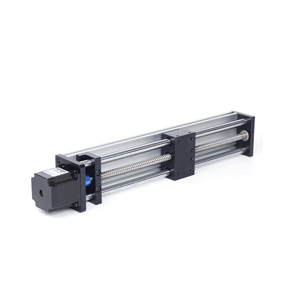 CNC Linear Motion Slide Table with NEMA 23 Stepper Motor - 300mm