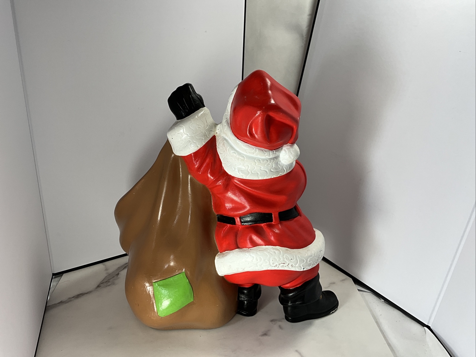 Vintage 1970 Byron Ceramic Santa Planter