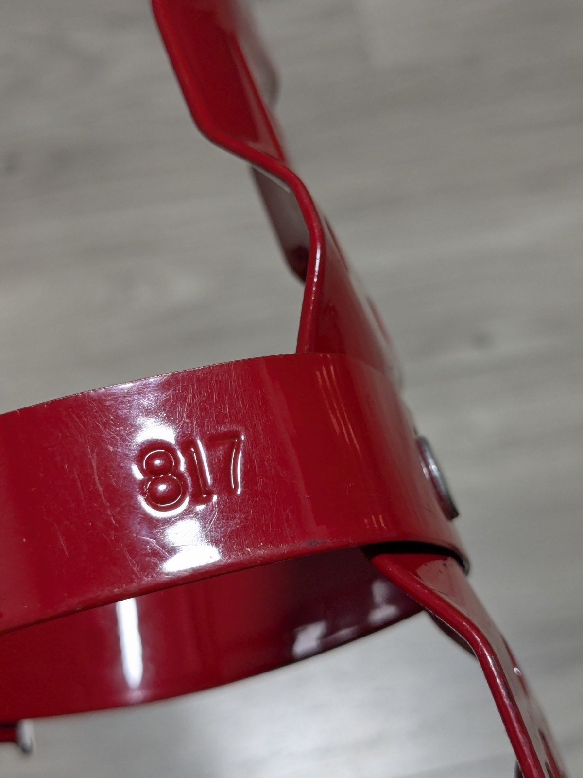 Fire Extinguisher Bracket 2.5lb. Standard Vehicle Mount in Red
