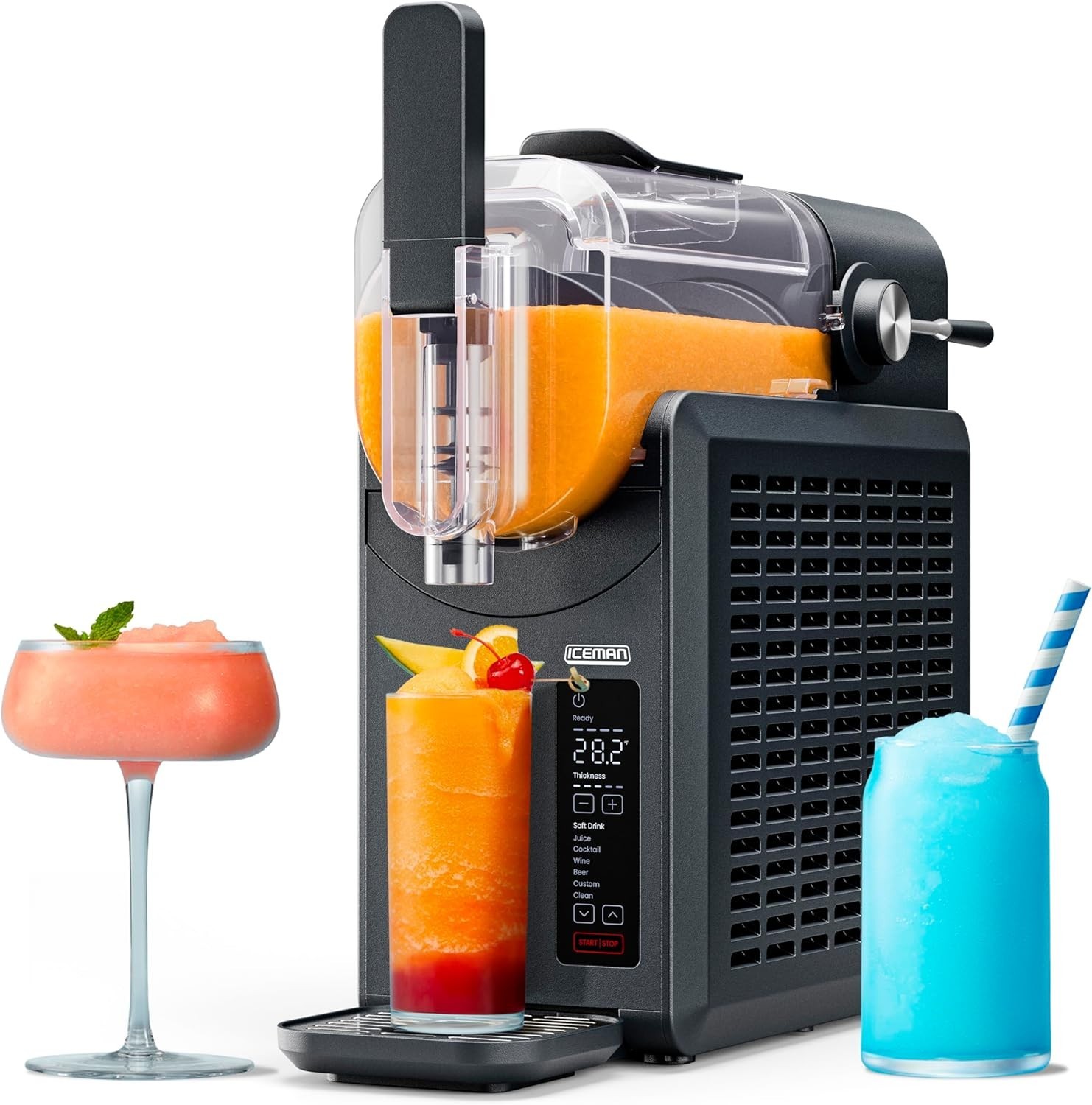 Slush-Ease 68oz Slushy Machine, Intuitive Touch Controls