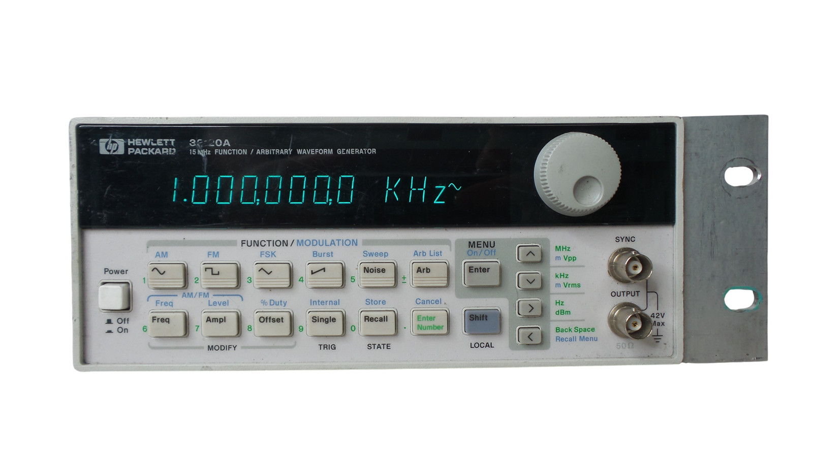 HP 33120A 15 MHz Function / Arbitrary Waveform Generator - Free Shipping