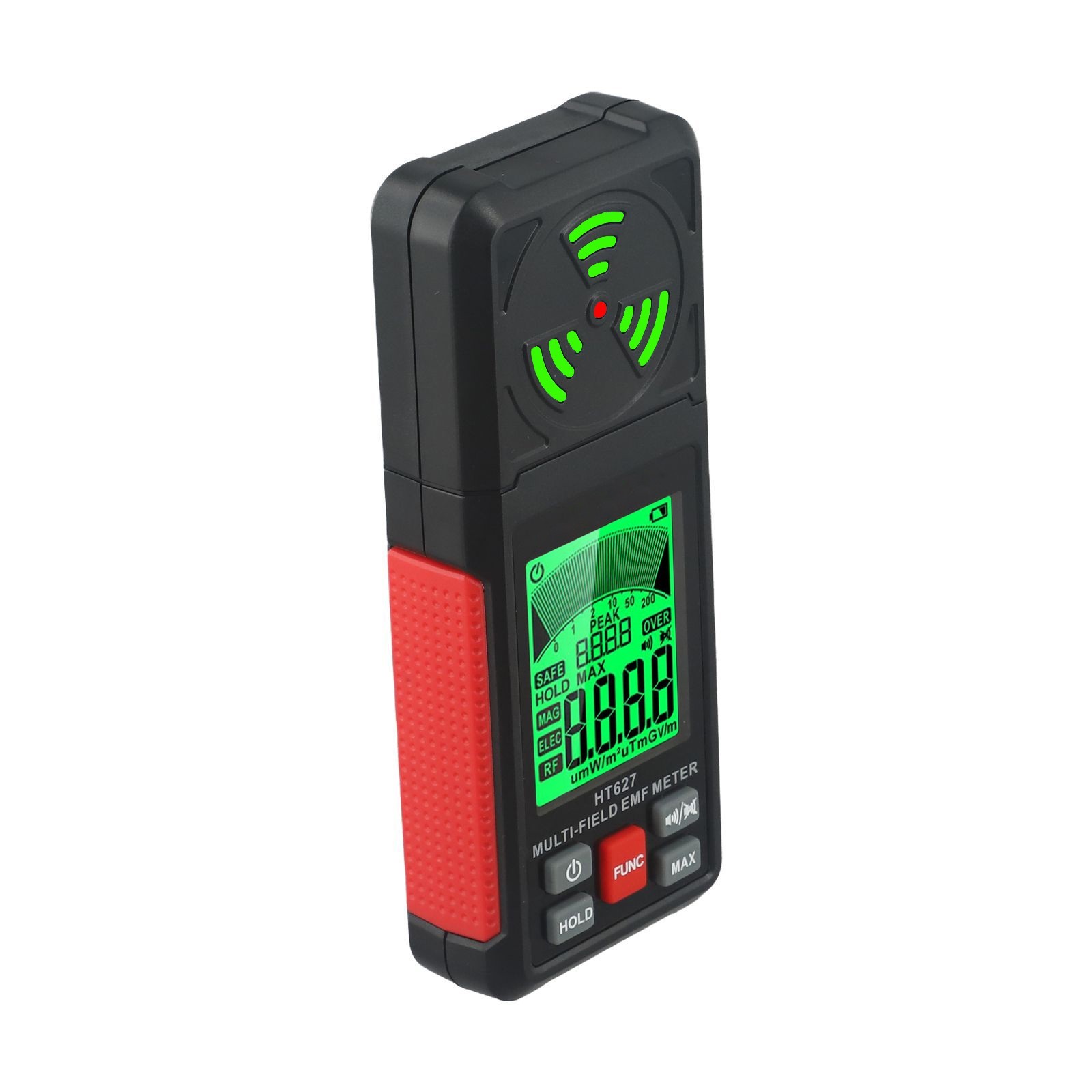 Audible & Visual Alarm EMF Meter Stay Informed about Electromagnetic Radiation