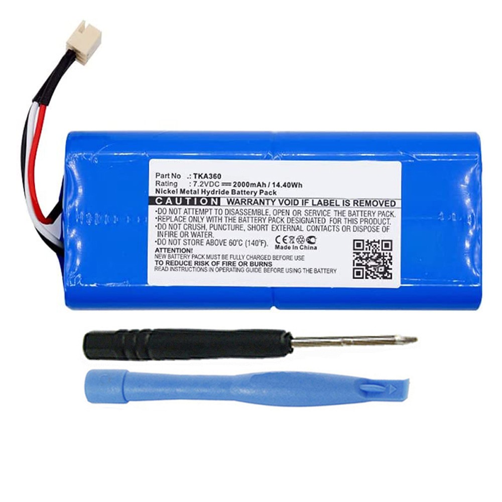 2000mAh Battery for TDK Life on Record A360, Trek 360, Q35 Bluetooth Speaker