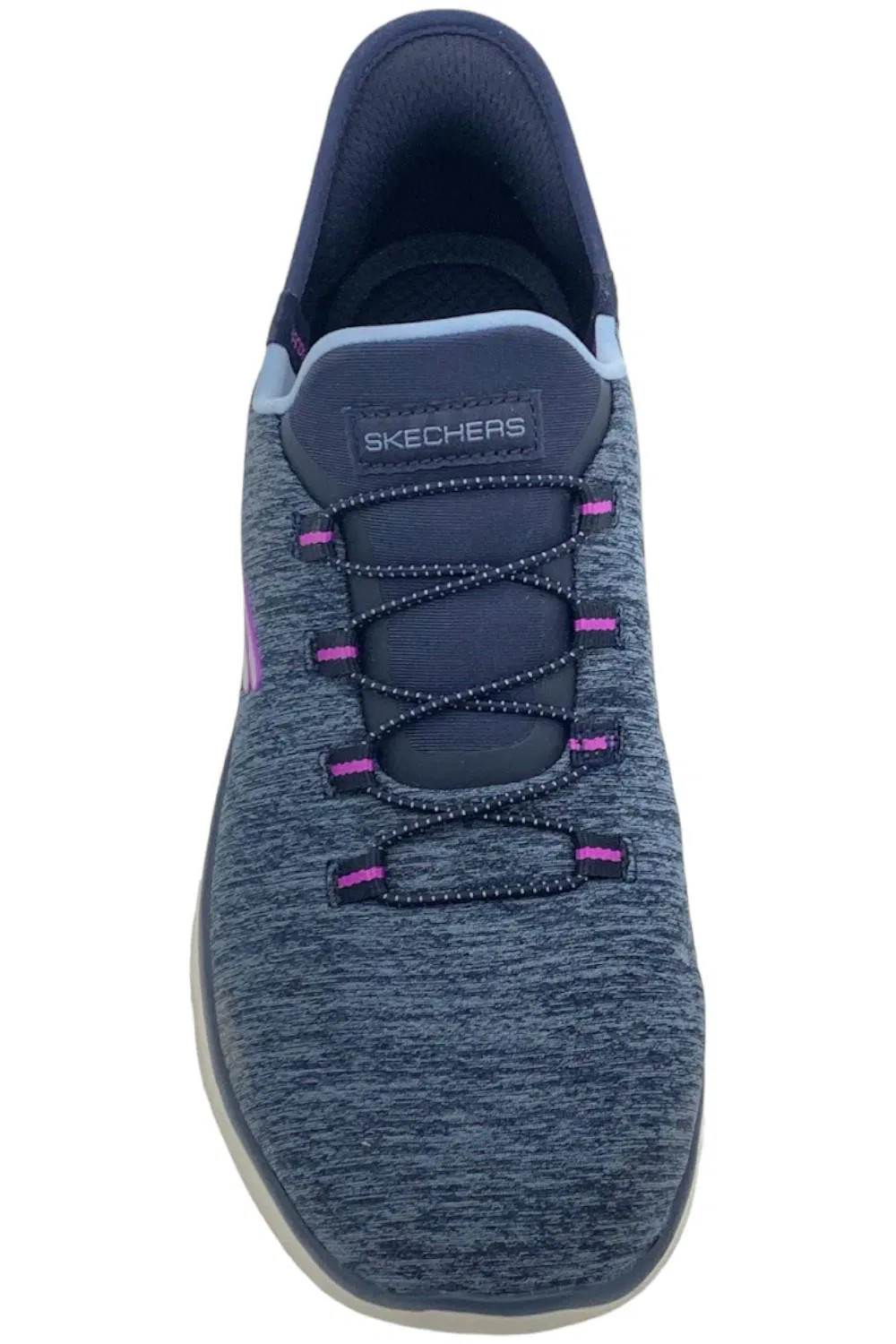 Skechers SlipIns Summits Bungee Sneaker Navy