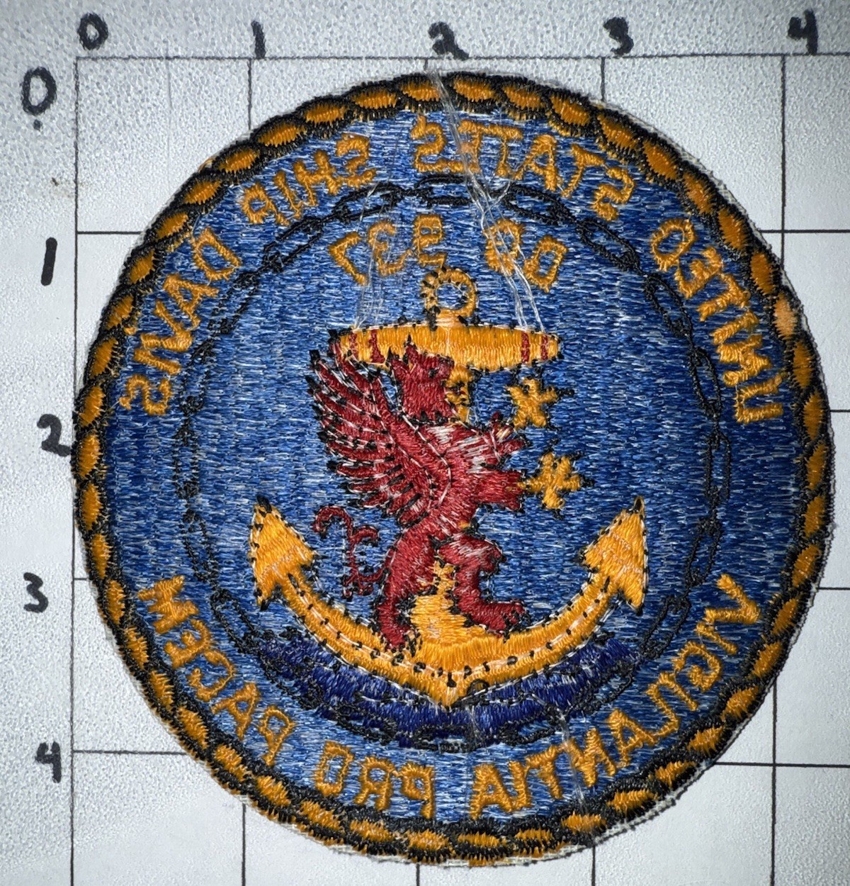 1970s - 1980s USN USS Davis DD-937 Patch (23)