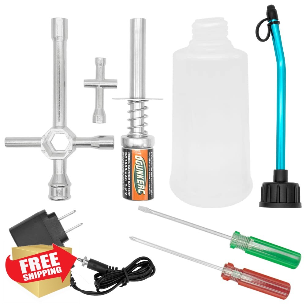 OGUNKE Nitro Starter Glow Plug Igniter Set