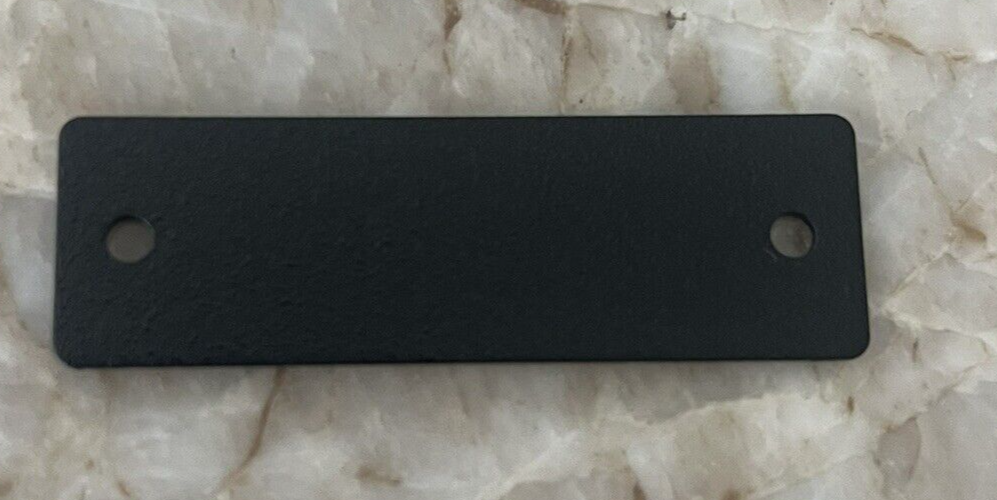 EXTRON 70-315-11 MAAP Blank Plate Black, NEW