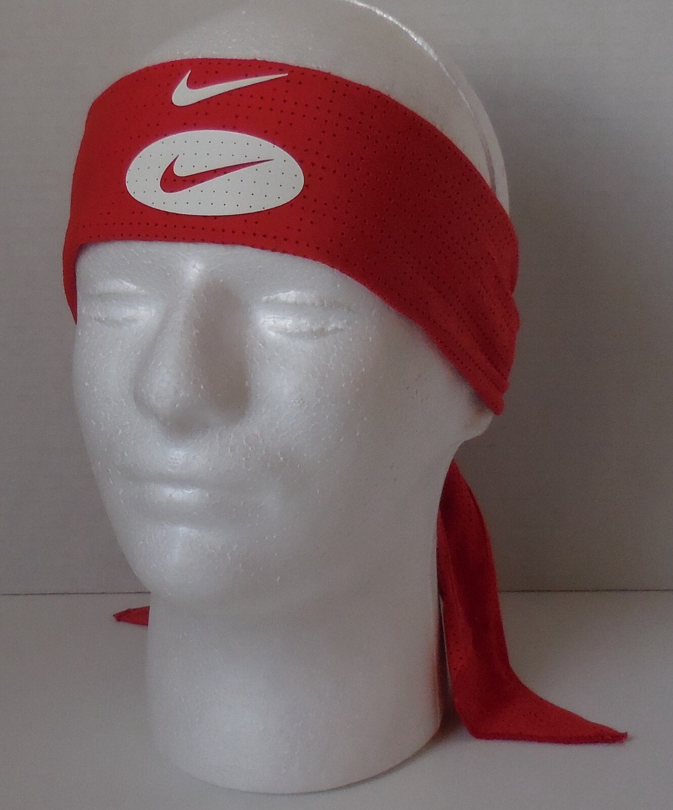 Nike Dri-Fit Head Tie Terry Adult Unisex University Red/White