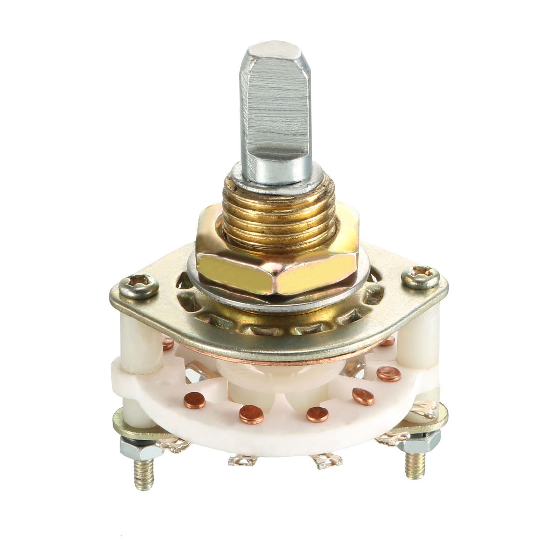1P10T 1 Pole 10 Position Selectable 1Deck Band Channel Rotary Switch Selector
