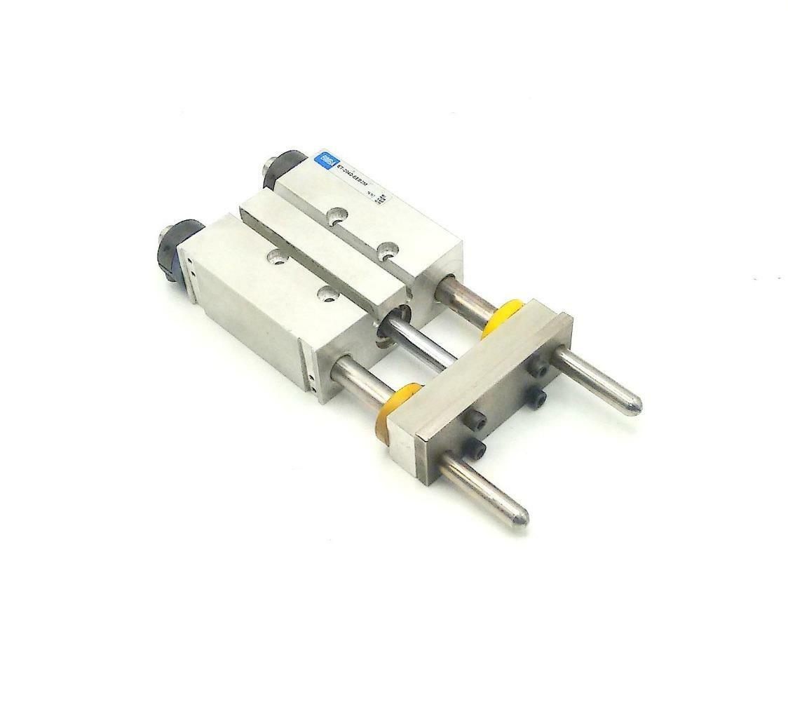 Bimba  ET-2040-EEB2M  Guided Cylinder Slide Carriage W/Bumpers 1/8 NPT