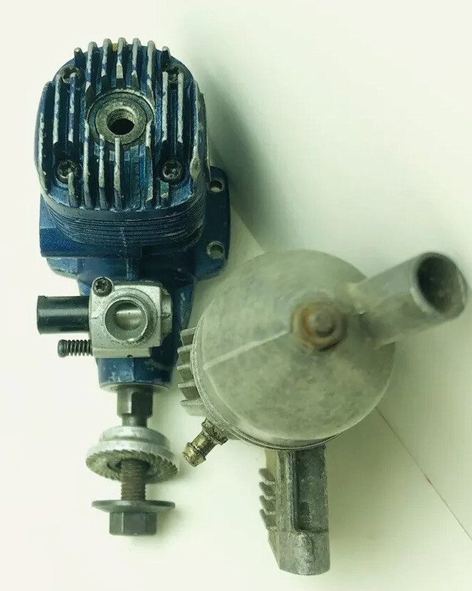 OS Max 40 LA Nitro Airplane Engine Full Compression. OS Engine 40LA