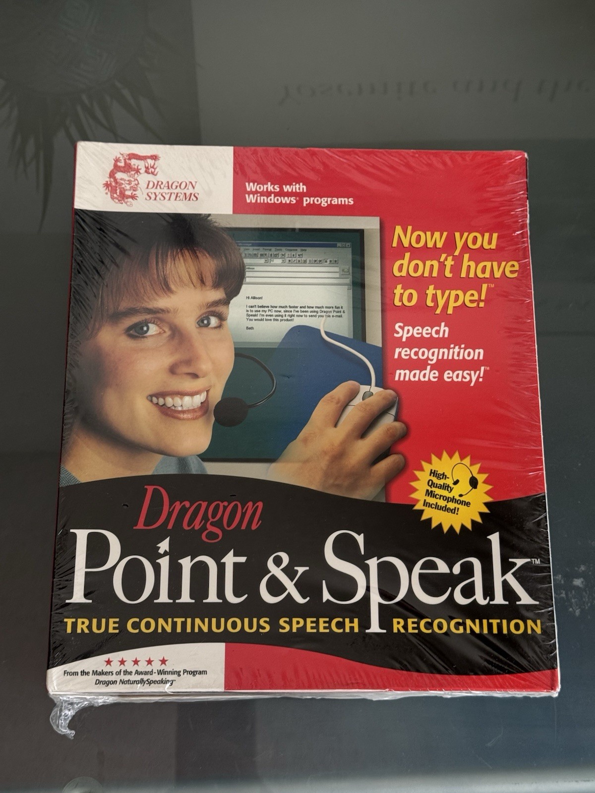 Dragon Point & Speak (Dragon Systems 1998) New