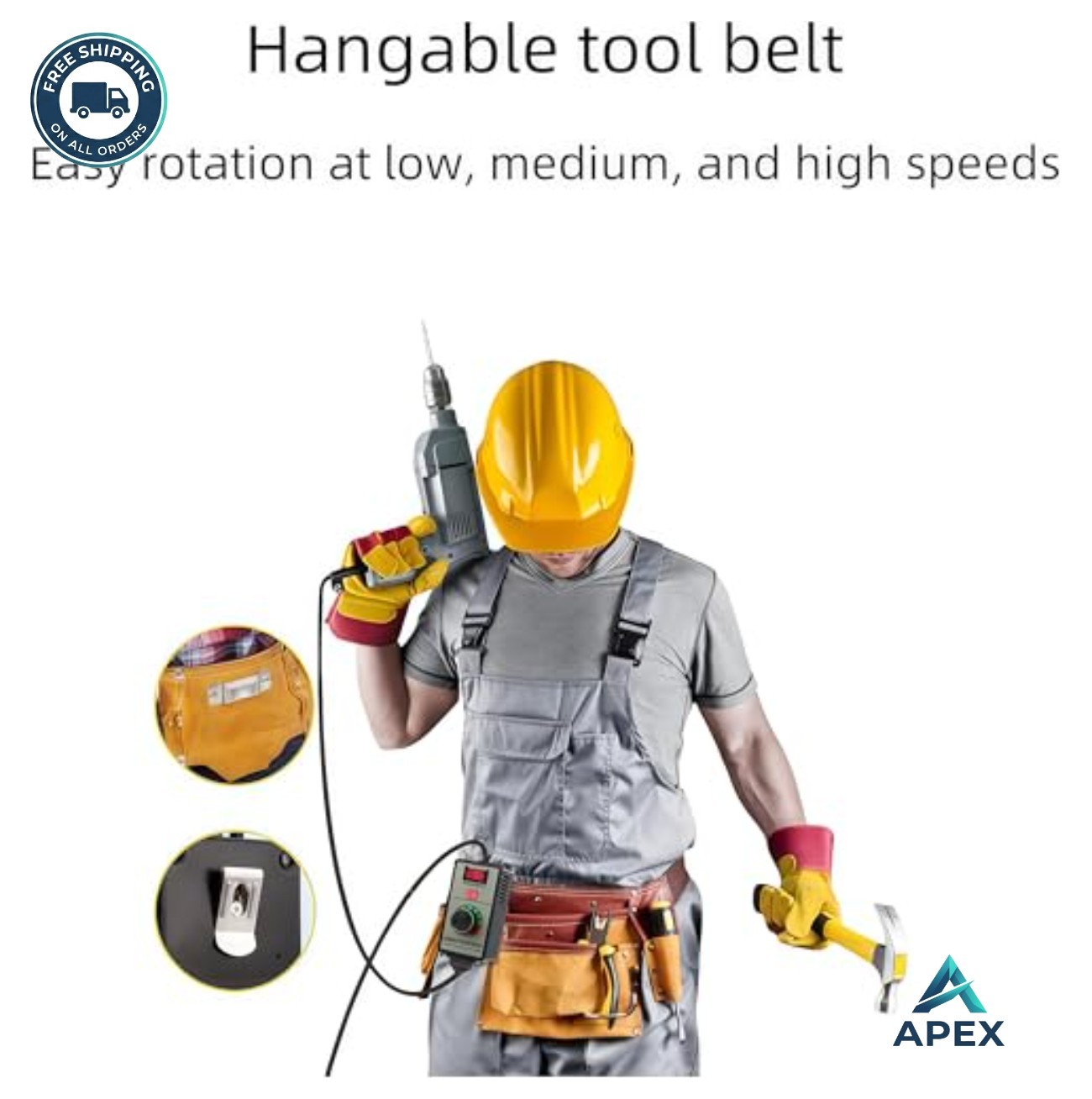AC Motor Speed Controller 110V 4000W Variable Rotary Switch 15A Angle Grinder