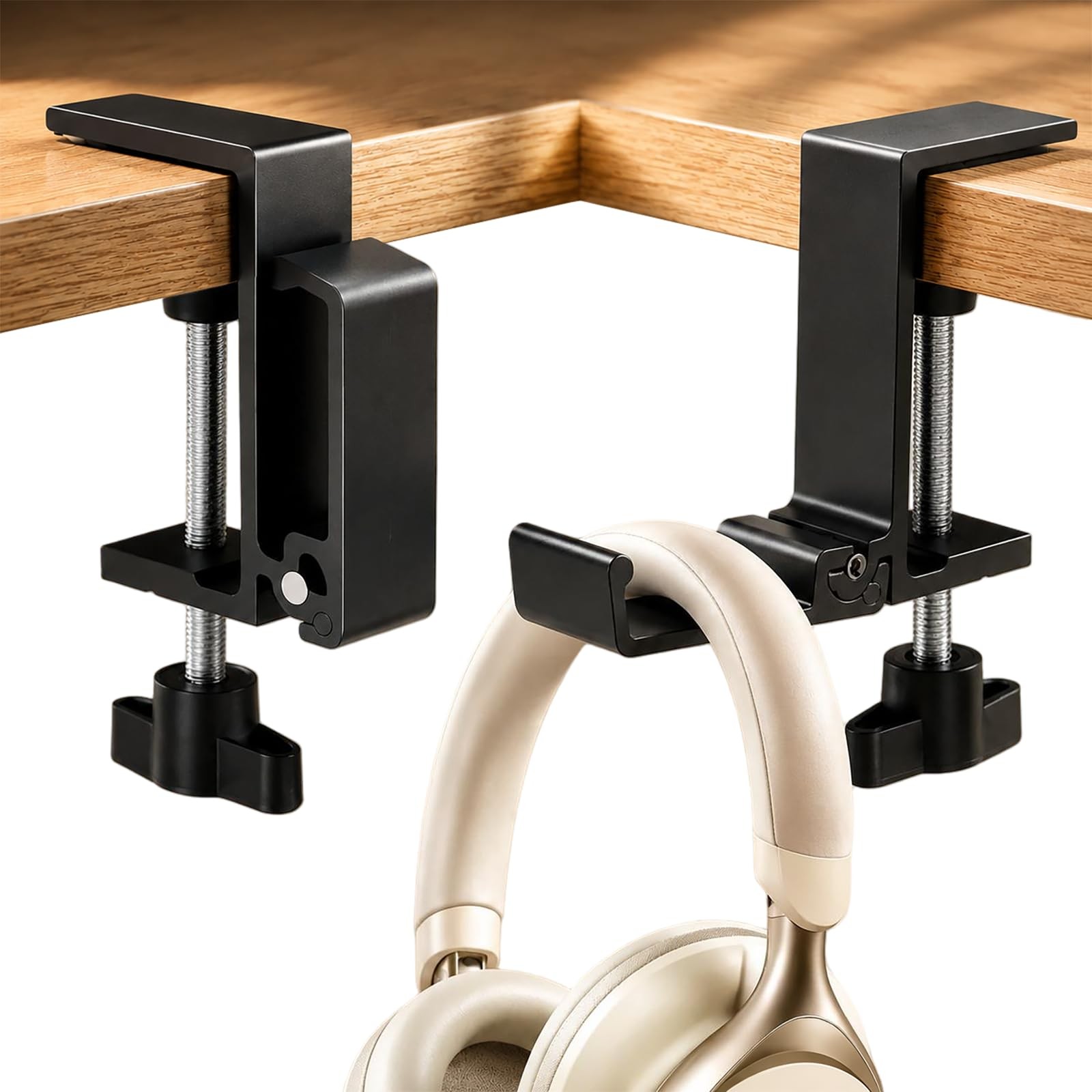 Headphone Stand for Desk, Aluminum Alloy Foldable Headphone Holder  Headset S...