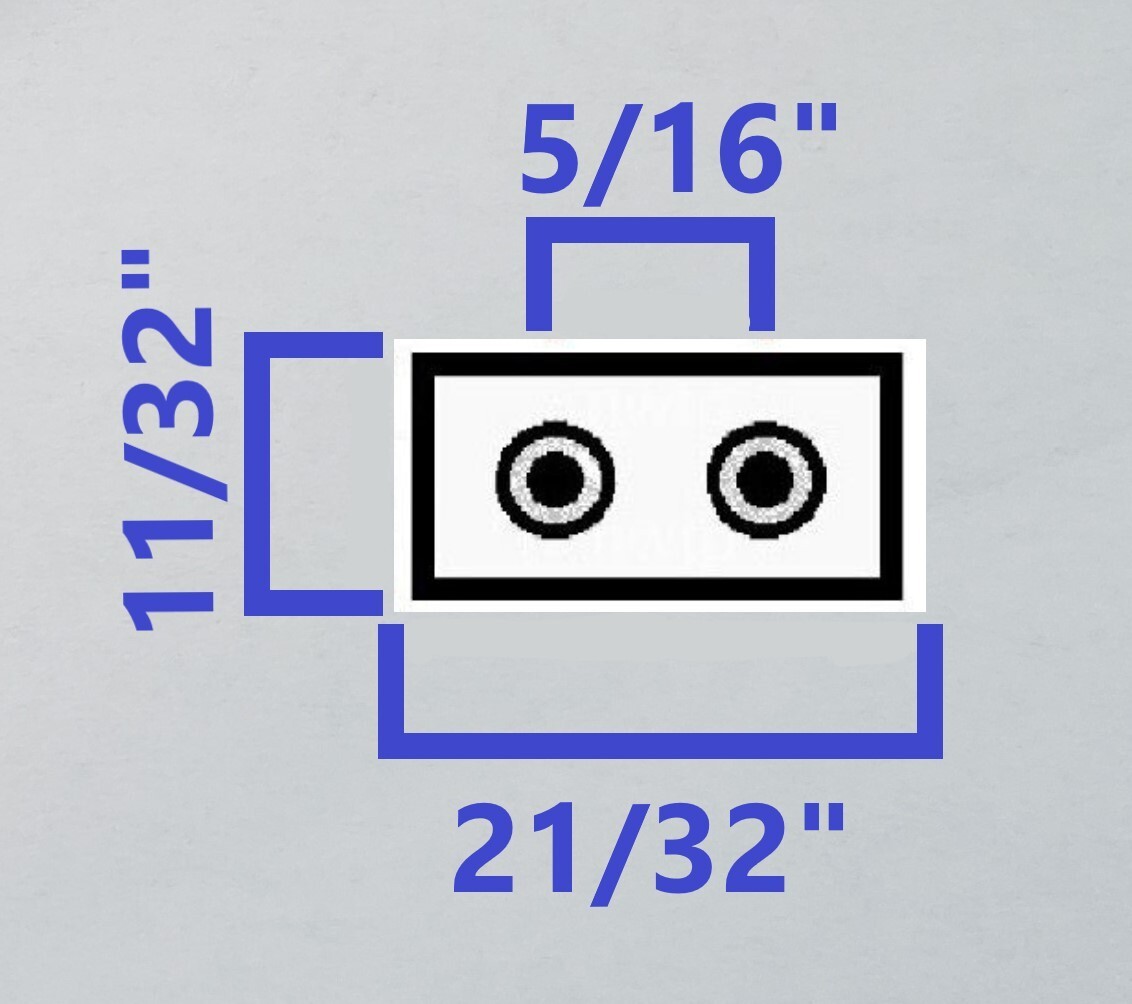 Replacement Power Cord for Argus Slide Projector Model 500 570 58 part