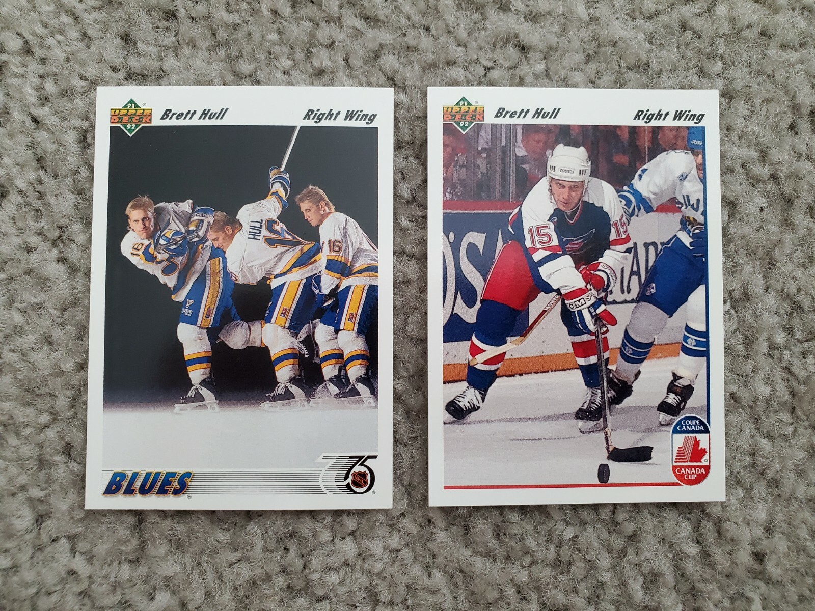 1990-91 1991-92 Upper Deck Hockey Card Singles & Holograms - Complete Your Set