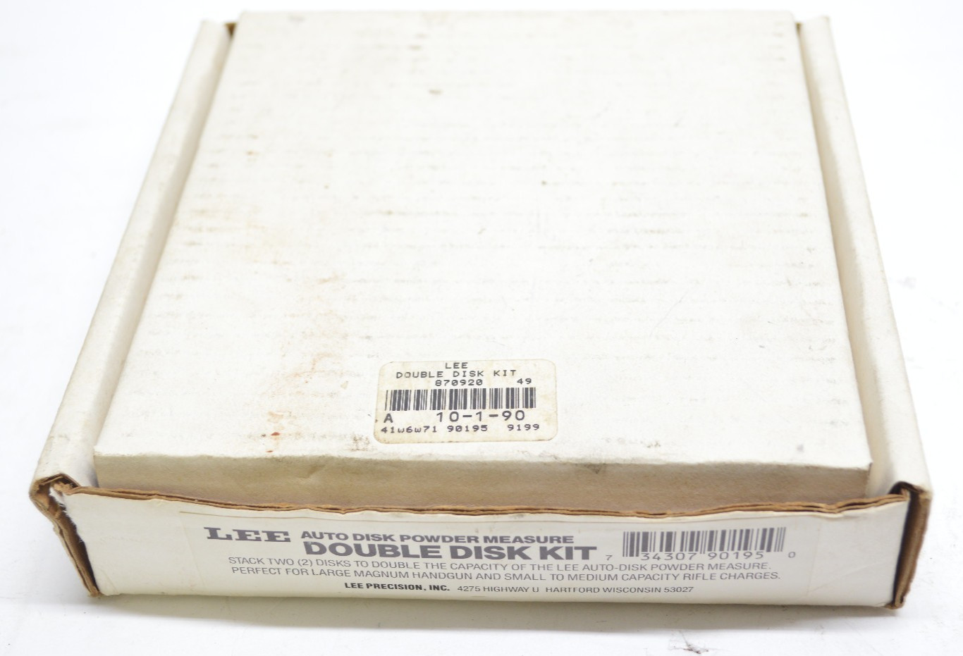 Lee Precision Auto Disk Powder Measure Double Disk Kit - #90195