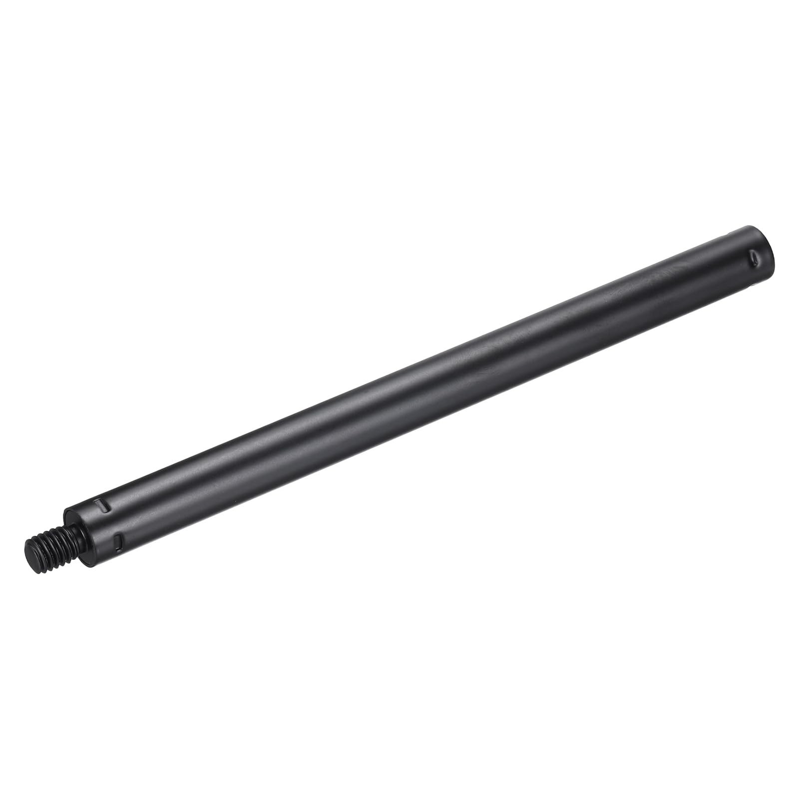 MECCANIXITY Metal Microphone Stand Extension Tube 3/8" to 3/8", Black