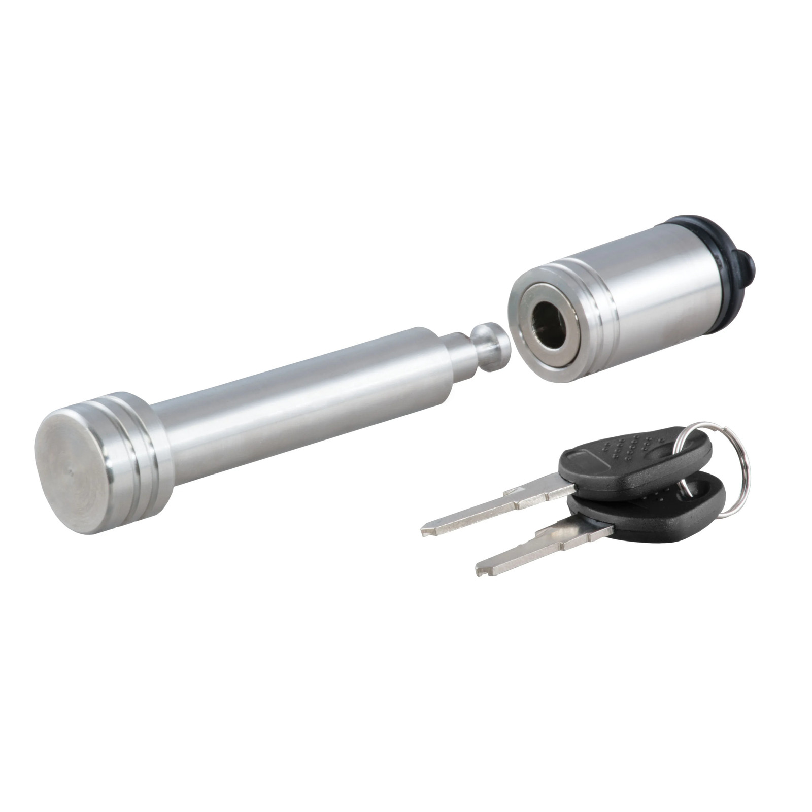 CURT 5/8in Trailer Hitch Lock Barbell Stainless Fits 2in Receiver 23516
