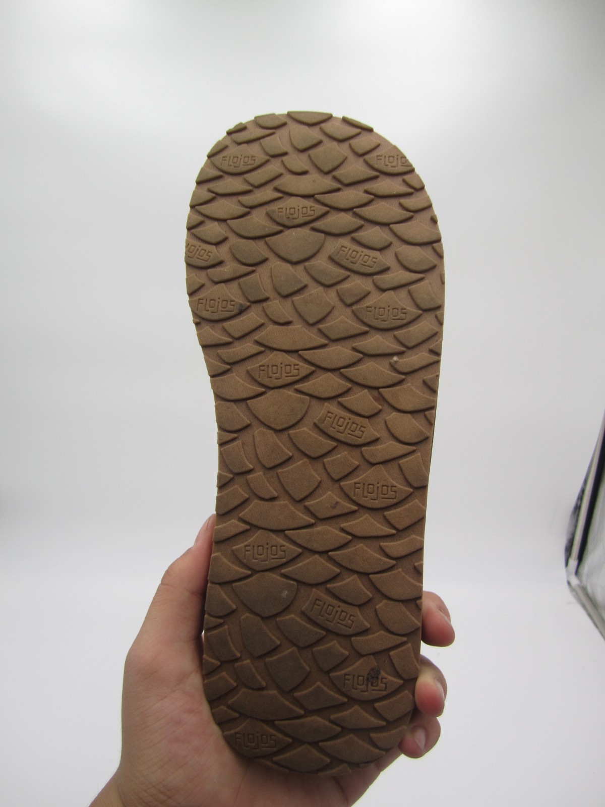Fojo Brown Flip Flop Summer/Everday Use Comfort Sandal Size 10