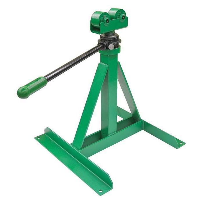 Greenlee 656 3750-lbs Capacity Ratchet-Type Reel Stand (1 Stand Only)