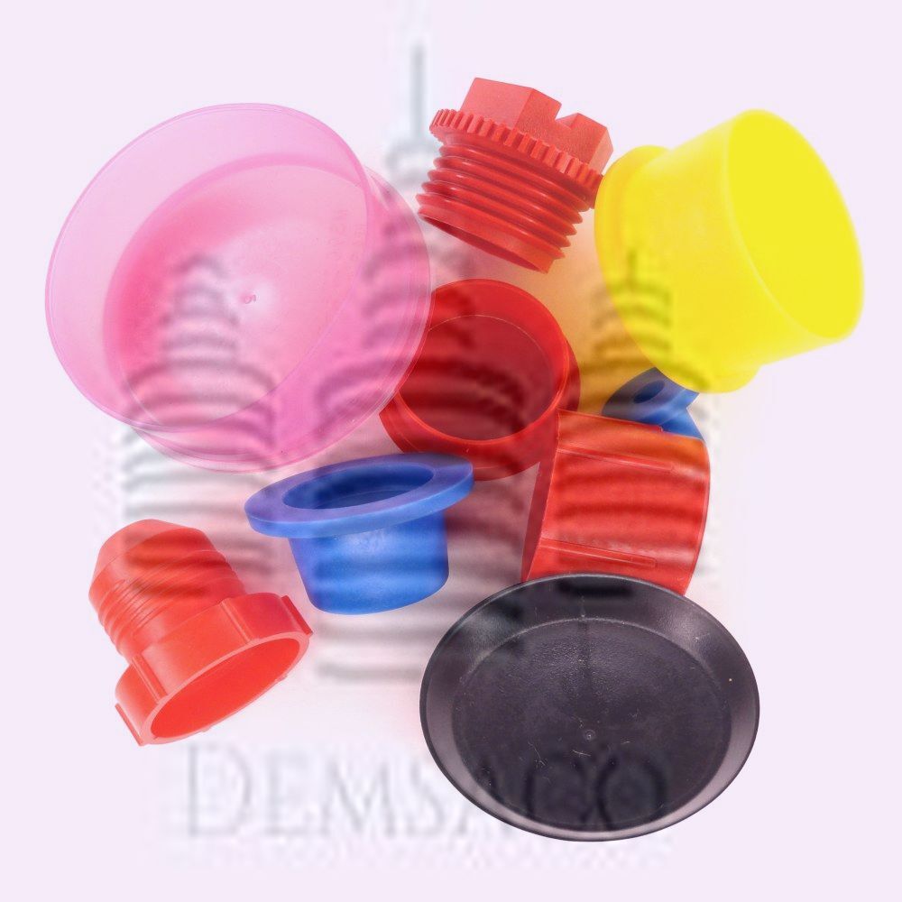 Mil Spec NAS833-4 Caps/Plugs, Pack Qty (5EA thru 100EA)