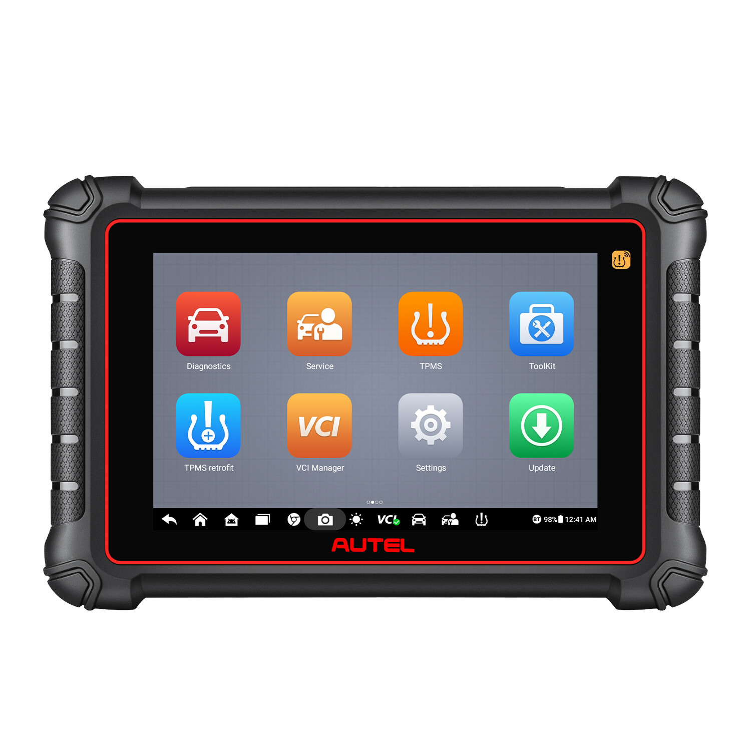 Autel MaxiCOM MK900TS TPMS Programming Reset Diagnostic Bi-directional Scanner
