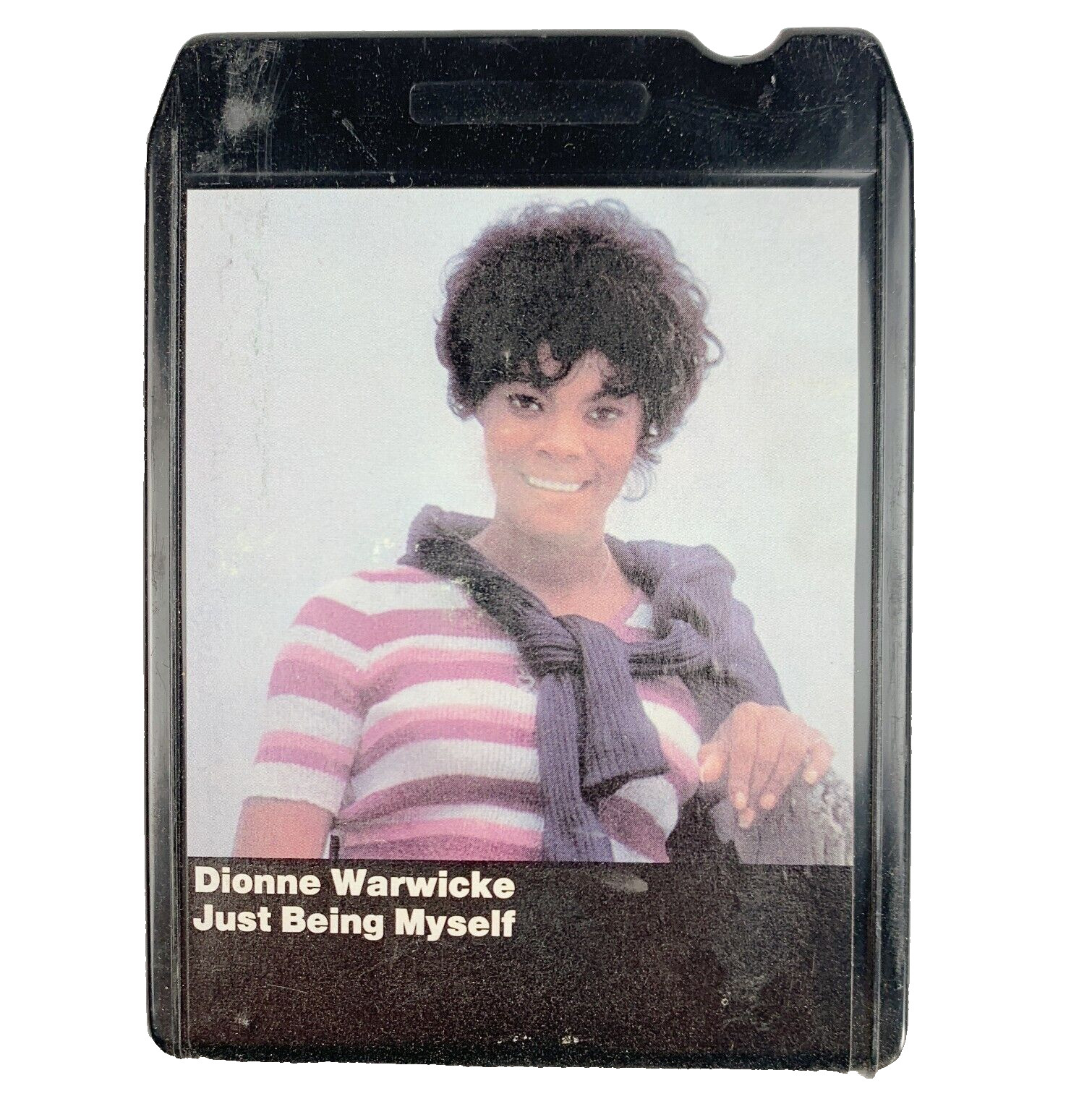 Dionne Warwicke Just Being Myself 8-Track Tape 1973 WB M8-2658 Untested