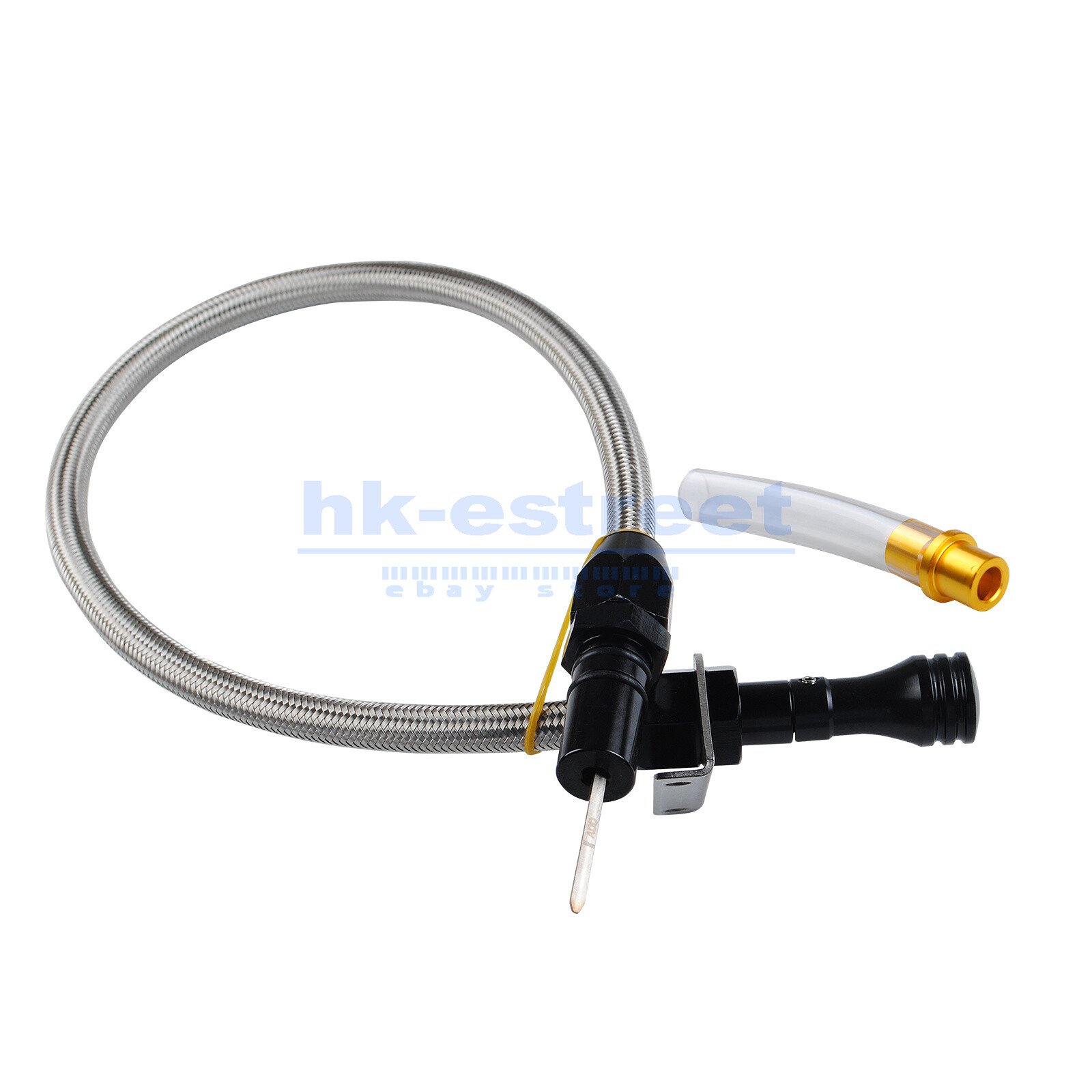 For Ford AOD Flexible Chrome Stainless Steel Transmission Dipstick AODE 4R70W US