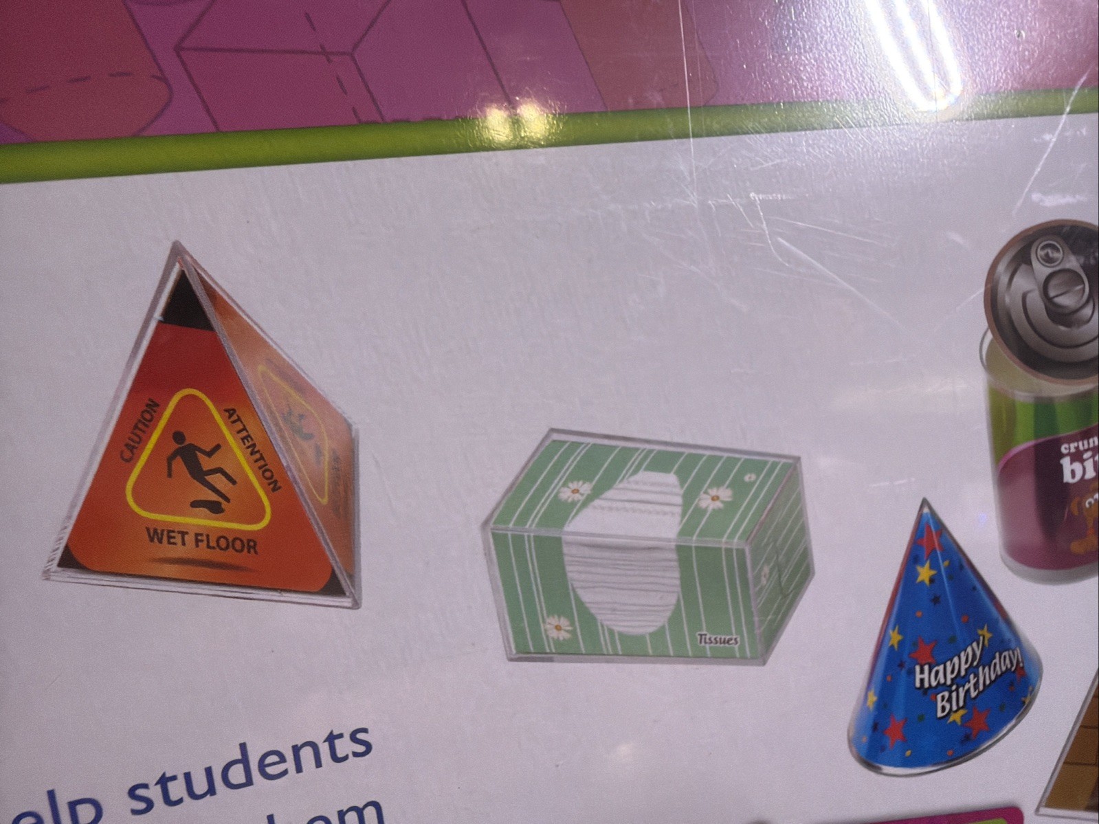 EAI Education, Geo Model, Folding Shapes, 34 Pieces Grades 3+