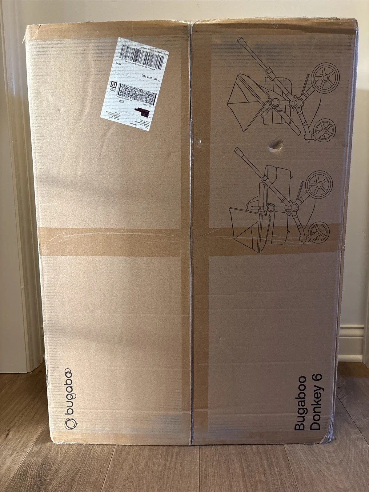 Bugaboo Donkey 6 Single to Double Side-by-Side Full Stroller - Heritage Black