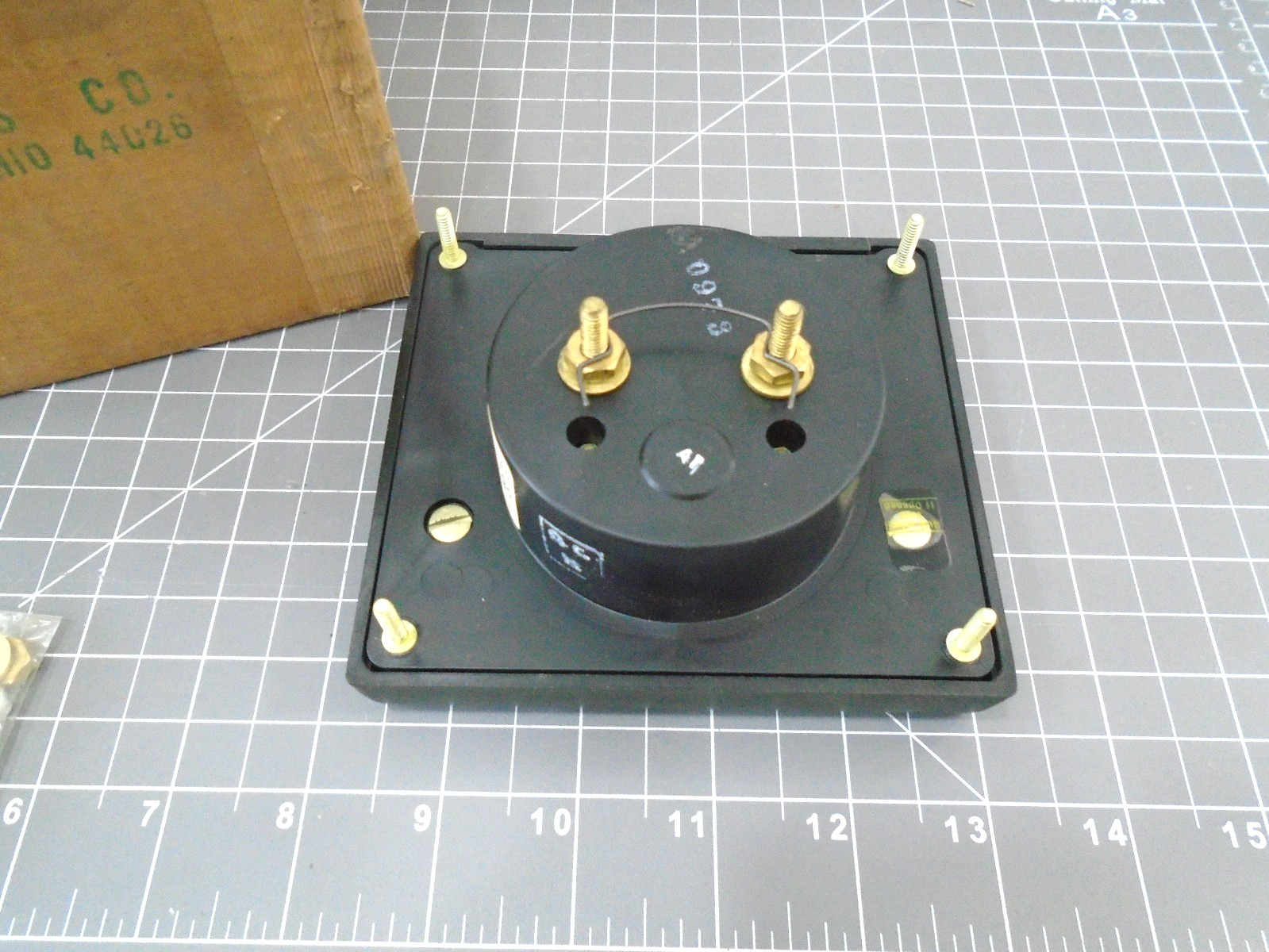 NEW API Instruments 53-0832-0000 Model 503 50 Microamperes DC Panel Meter