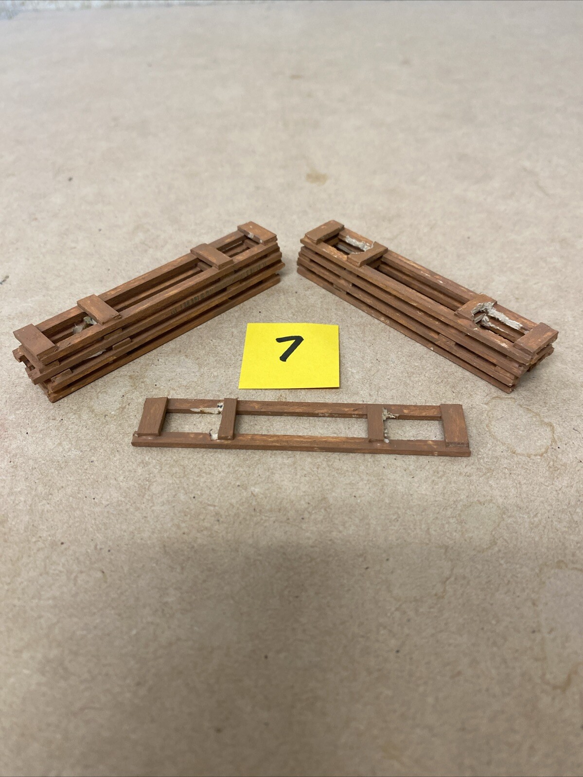 N Scale Dunnage Racks (9)