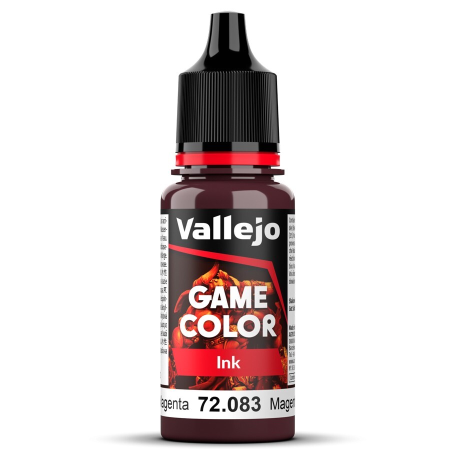 VJP72083 Vallejo Game Color:: Ink: Magenta (18ml)