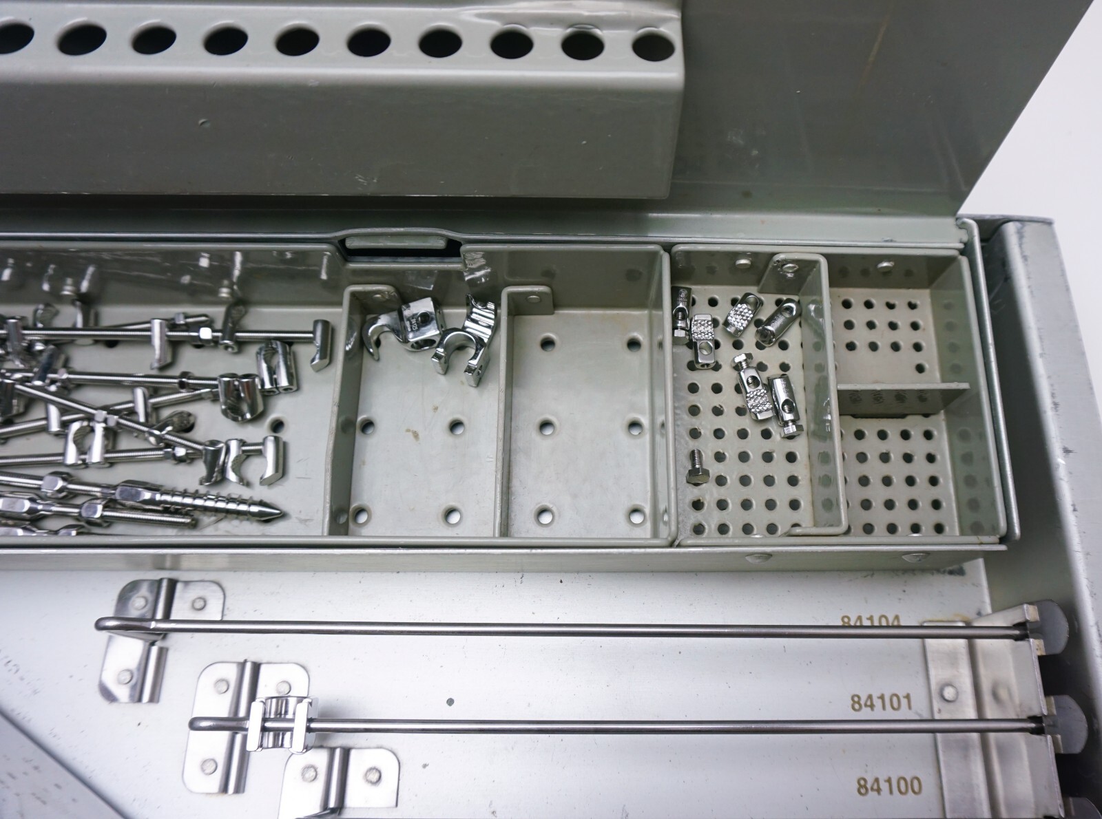 Incomplete Stuart Cotrel Dubousset Universal Spinal System Instrumentation Tray