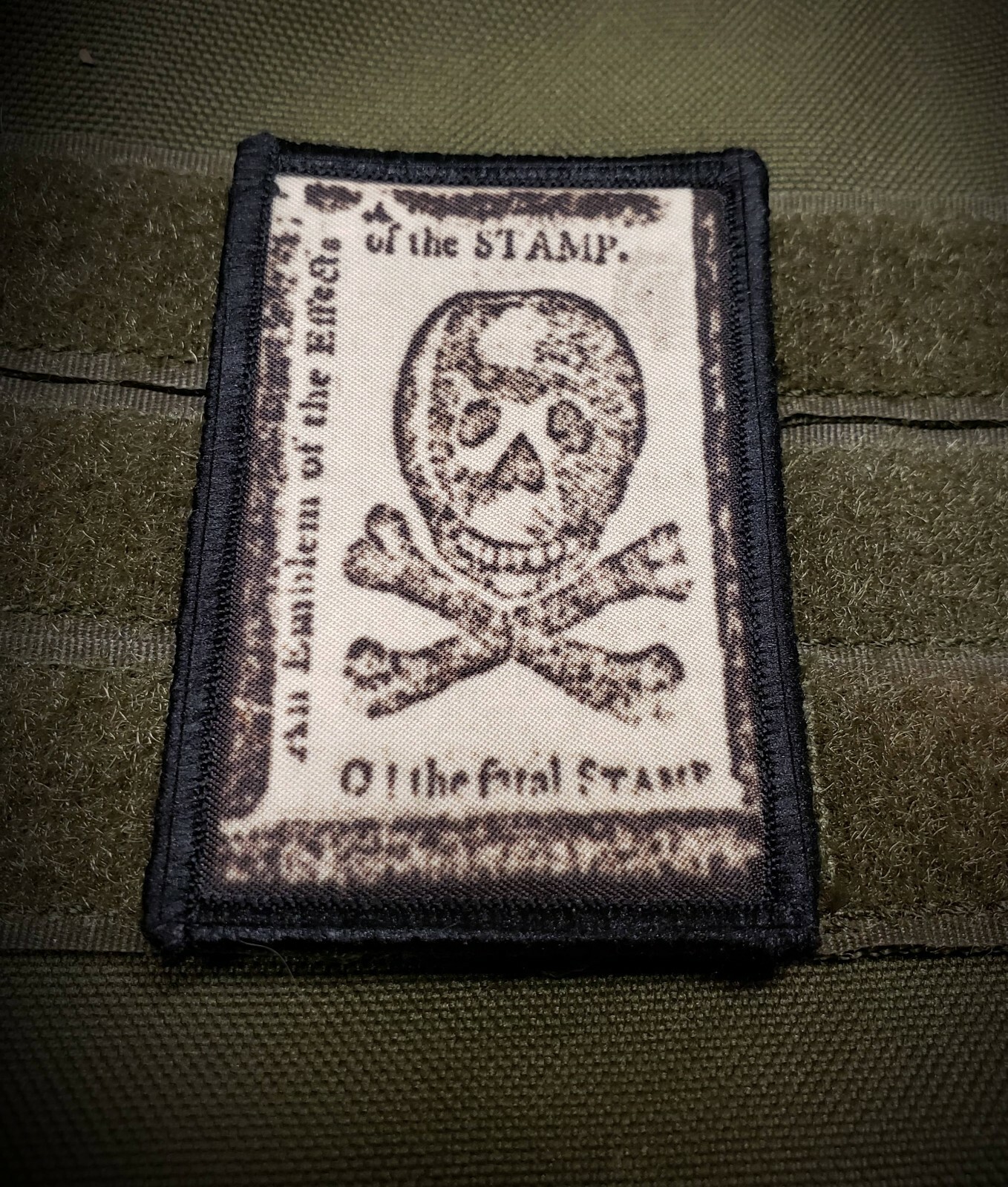 Subdued USA Flag Wolverines Morale Patch Tactical ARMY Hook Military Red Dawn
